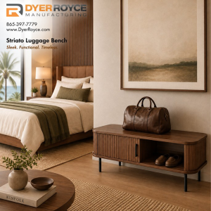 Striato Luggage Bench