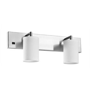 Sterling Luxe Double Wall Vanity Light