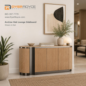 ArcLine Oak Lounge Sideboard