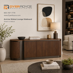 ArcLine Walnut Lounge Sideboard